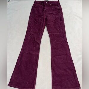 GAP Women's Rich Purple Wide Leg Jeans